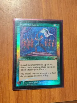 MTG Skyshroud Claim, Nemesis, Foil - Image 1