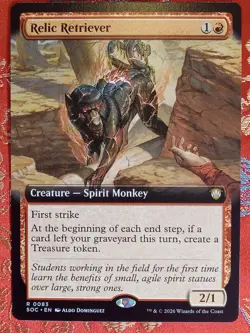 EXTENDED Relic Retriever Secrets of Strixhaven commander Magic The Gathering MTG - Image 1