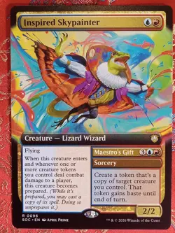 EXTENDED Inspired Skypainted Secrets of Strixhaven commander Magic The Gathering - Image 1