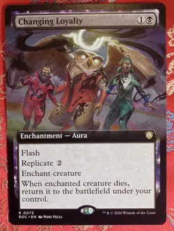 EXTENDED Changing Loyalty Secrets of Strixhaven commander Magic The Gathering - Image 1