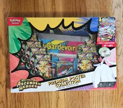 Pokemon Ascended Heroes Premium Poster Collection Mega Gardevoir - Image 1