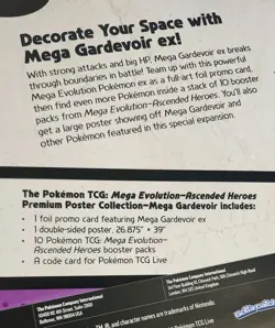 Pokemon Ascended Heroes Premium Poster Collection Mega Gardevoir - Image 4