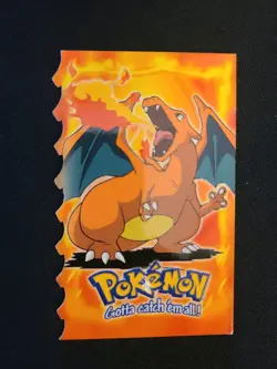 1999 TOPPS POKEMON DIE CUT BLUE LOGO CHARIZARD BLASTOISE IVYSAUR NM GRADABLE - Image 2