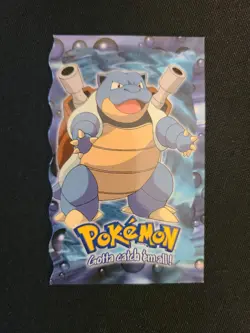 1999 TOPPS POKEMON DIE CUT BLUE LOGO CHARIZARD BLASTOISE IVYSAUR NM GRADABLE - Image 3