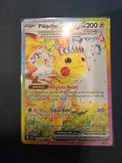 Pokemon TCG Surging Sparks Pikachu ex #238/191 Special Illustration Rare - Image 1
