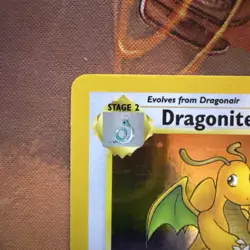 Pokemon TCG Dragonite Holo Rare Card 4/62 Fossil 1999 - Image 4