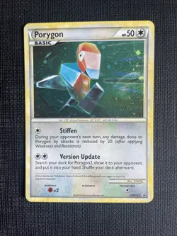 Pokemon TCG Porygon (HGSS Promo 22) Triumphant HGSS22 Holo Promo - LP+ - Image 1