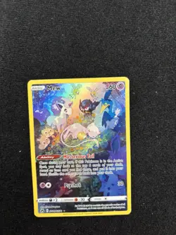 Pokemon Mew Ultra Rare Holo Crown Zenith Galarian Gallery GG10/GG70 60 HP - Image 2