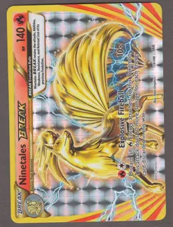 Ninetales BREAK 16/108 Holo - XY BREAKpoint - Pokemon Card 2016 NM - Image 1