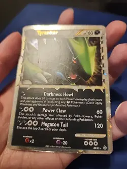 Tyranitar Prime Holo Pokemon Card Unleashed 88/95 English Light Play LP - Image 2
