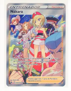~ESP~ SPANISH Nakara (Irida) GG63 Crown Zenith Pokemon Card (G4) - Image 1