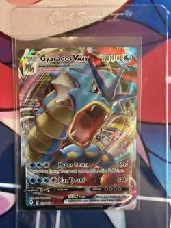 2021 Pokemon Sword Shield Evolving Skies Gyarados VMAX UR Ultra Rare #29/203 - Image 1