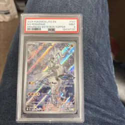 Pokemon TCG N's Reshiram 167/159 Journey Together Stamped Promo PSA 9 - Image 1
