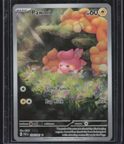 2024 Scarlet & Violet Series - Paldean Fates Pawmi Illustration Rare #226 - Image 1