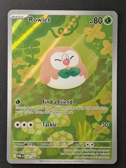 Rowlet 090/088 Holo Illustration Rare Perfect Order Pokemon NM/M - Image 1