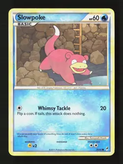 Slowpoke 70/95 Common Call of Legends Pokemon Near Mint - Image 1