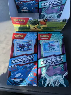 Pokemon Knock Out Collection Box Kyogre & Suicune LOT - Image 2