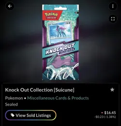 Pokemon Knock Out Collection Box Kyogre & Suicune LOT - Image 4
