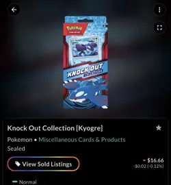 Pokemon Knock Out Collection Box Kyogre & Suicune LOT - Image 5