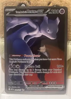 Pokemon TCG Team Rockets Mewtwo EX 281/217 Ascended Heros - Image 1