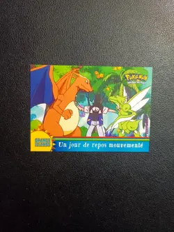 Un Jour De Repos Mouvemente Orange Islands Or15 Carte Pokemon Topps 2000 - Image 1