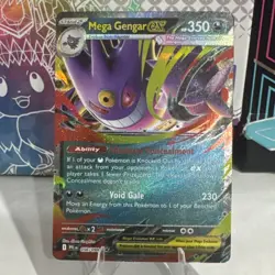 Pokemon TCG Mega Gengar ex 056/094 Me02: Phantasmal Flames Holo MINT/Near Mint - Image 1