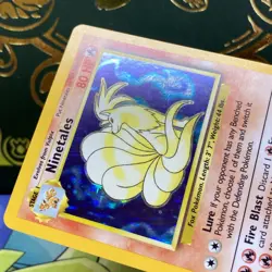 Ninetales 12/102 Holo Rare Base Set Unlimited Pokemon English LP + - Image 4