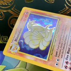 Ninetales 12/102 Holo Rare Base Set Unlimited Pokemon English LP + - Image 5