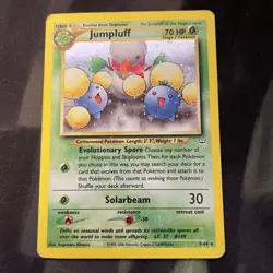 Pokemon Jumpluff 9/64 Jungle Holo Rare Stage 2 German 70 HP 30 Attack - Image 1