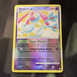 Mesprit 14/123 Mysterious Treasures Reverse Holo Rare Basic Mid Era Pokemon TCG - Image 1