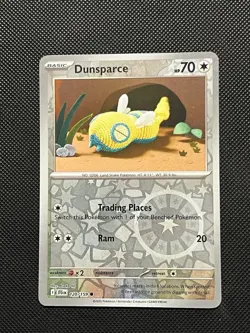 Pokemon Journey Together - Dunsparce - 120/159 - Reverse Holo - M/NM - Image 2