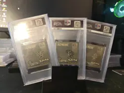 1999 POKEMON STICKERS SER 1 Machop Machoke & Machamp- PSA 9 - Image 2
