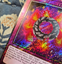 Ring of Destruction - Platinum Secret Rare - Quarter Century Stampede - Yugioh - Image 3