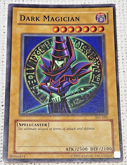 YuGiOh! TCG - Dark Magician SYE-001 - Unlimited Super Rare HOLO NM - Image 1