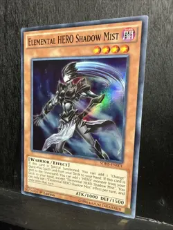 Elemental HERO Shadow Mist SDHS-EN001 Structure Deck: HERO Strike 1st Edition - Image 3