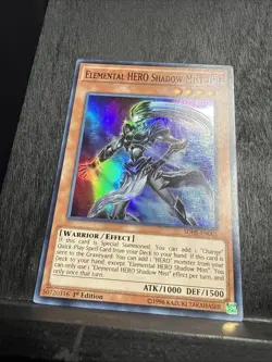Elemental HERO Shadow Mist SDHS-EN001 Structure Deck: HERO Strike 1st Edition - Image 4