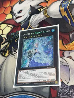 Yu-Gi-Oh ! - Larme la Reine Rikka - SESL-FR022 - Secret Rare Neuf 1st - Image 1