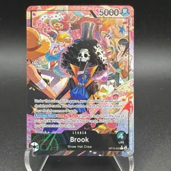 One Piece Brook OP15-022 ALT ART LEADER AAL Adventure On Kami’s Island OP15-EB04 - Image 1