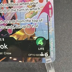 One Piece Brook OP15-022 ALT ART LEADER AAL Adventure On Kami’s Island OP15-EB04 - Image 4
