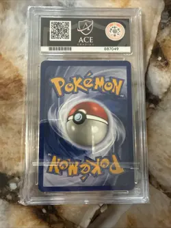 Pokemon TCG Flareon Jungle Holo Rare Card 3/64 Unlimited No Symbol Error ACE 7 - Image 2