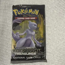 Pokemon Legendary Treasures Booster Pack Mewtwo 10 Cards English TCG - Image 1