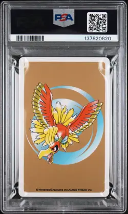 2000 POKEMON GOLD VERSION PLAYING CARDS 3 OF SPADES #149 DRAGONITE PSA 10 - Image 2