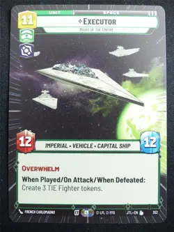 Executor 352 Hyperspace - Star Wars Unlimited Card #4G4 - Image 1