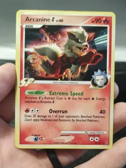 Pokemon TCG Arcanine G Holo Card 15/147 Supreme Victors 2009 - Image 1
