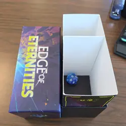 EMPTY Bundle Box w/Dice, Punchouts ~ mtg Edge of Eternities Card Storage - Image 2