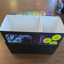 EMPTY Bundle Box w/Dice, Punchouts ~ mtg Edge of Eternities Card Storage - Image 3