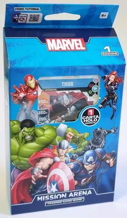 Marvel Mission Arena TCG Thor Theme Deck Mazzo 56 Cards Cicaboom - Image 1