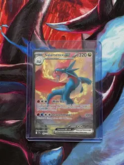 Pokemon TCG Salamence EX Full Art Card Journey Together 187/159 - Image 1