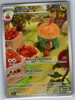 Appletun 211/191 SV08: Surging Sparks - Pokemon Card - NM - Image 1