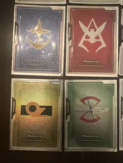Gundam Card Game GCG First Combat EVX-01 Resource Card Set - Image 4